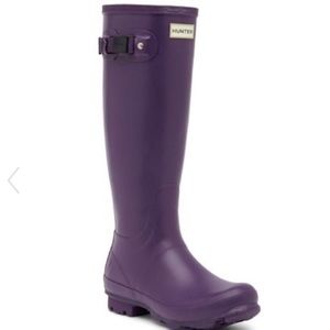 Eggplant Purple Hunter Boots